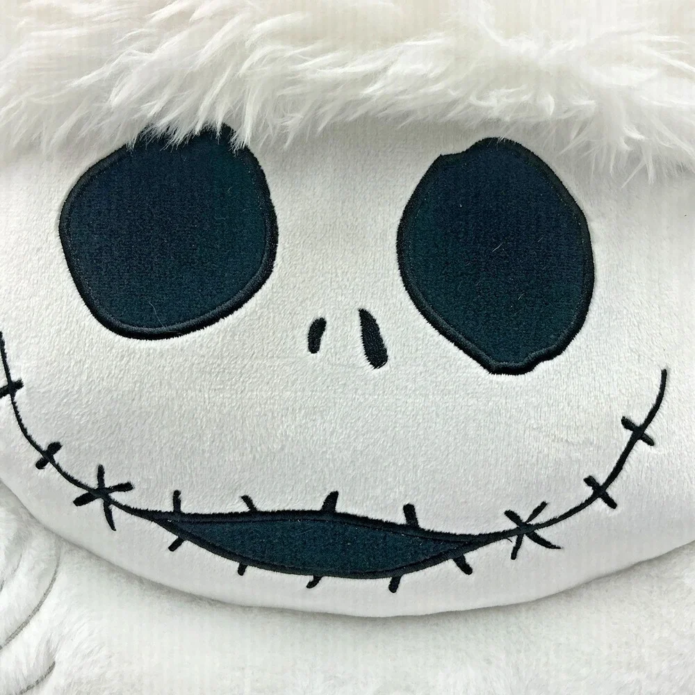 Disney Santa Jack‎ Skellington Plush Pillow 14 Inch Nightmare Before Christmas